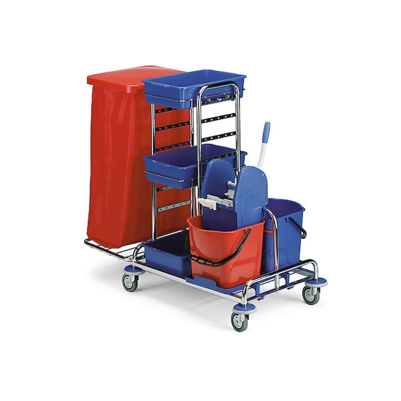 CARRELLO JUMBO QUICK CROMATO 3090 SENZA STRIZZATORE