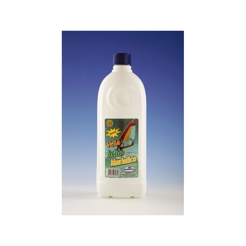 ACIDO MURIATICO 10% CT.DA 16 FL. X 1 LT.