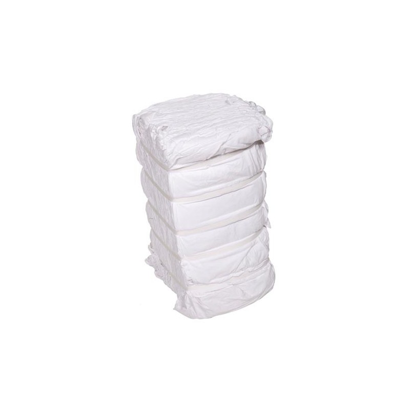 PEZZAME COTONE BIANCO CONF. DA 20 KG.